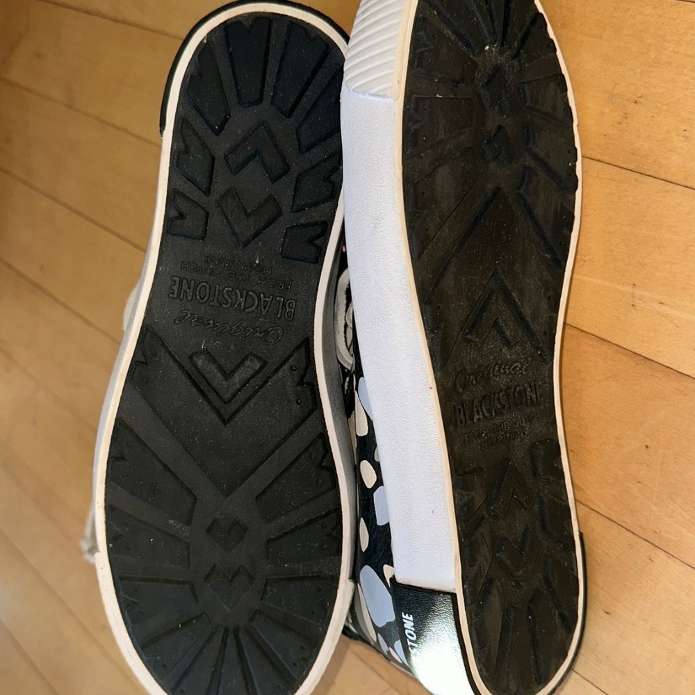 Blackstone RL-77 pebble hi top sneaker, 38/8  CB2329 - Picture 7 of 7